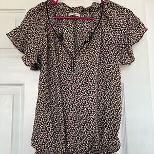Floral Print Women's Top